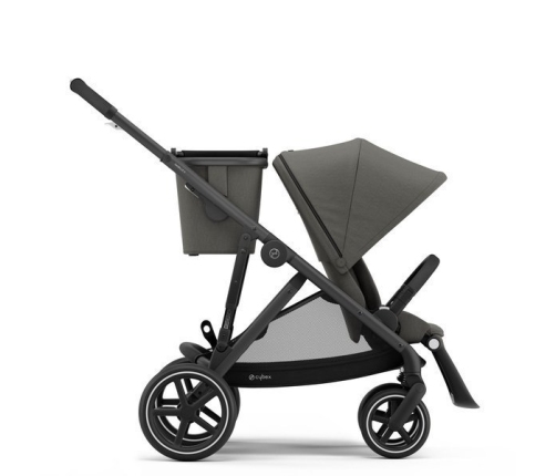 Cybex Gazelle S Soho Grey/Black Dvīņu Ratiņi