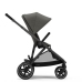 Cybex Gazelle S Soho Grey/Black Dvīņu Ratiņi