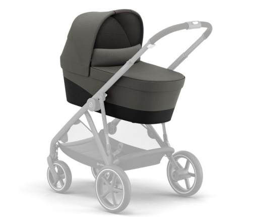 Cybex Gazelle S Soho Grey/Black Dvīņu Ratiņi