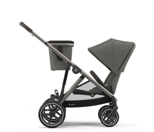 Cybex Gazelle S Soho Grey Dvīņu Ratiņi