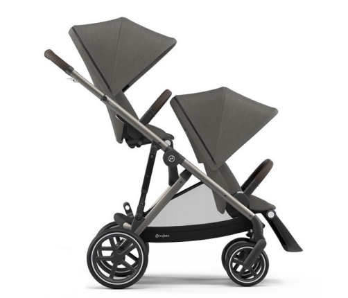 Cybex Gazelle S Soho Grey Dvīņu Ratiņi