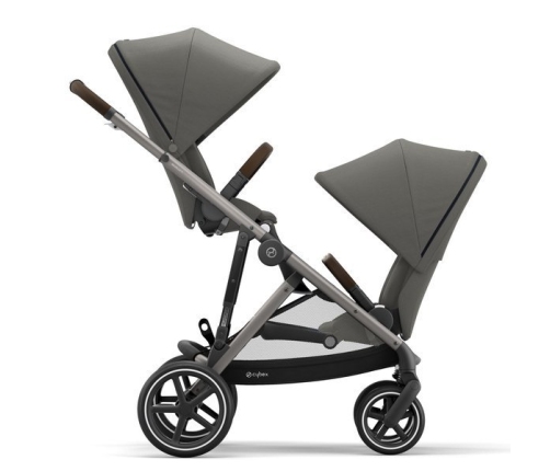 Cybex Gazelle S Soho Grey Коляска для двойняшек