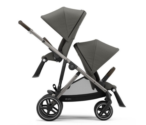 Cybex Gazelle S Soho Grey Dvīņu Ratiņi