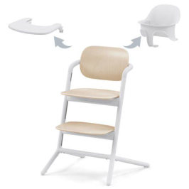 Cybex Lemo 3in1 Sand White Barošanas Krēsls
