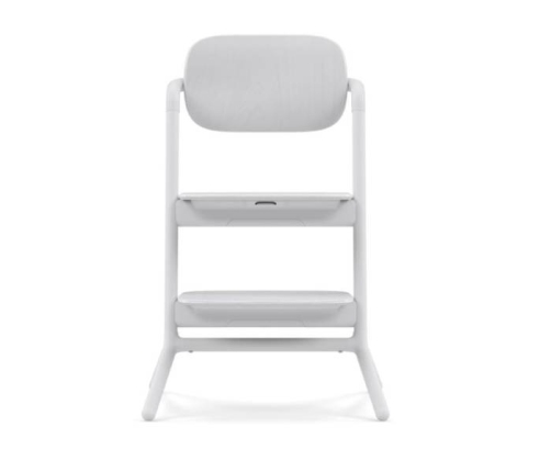 Cybex Lemo All White Barošanas Krēsls