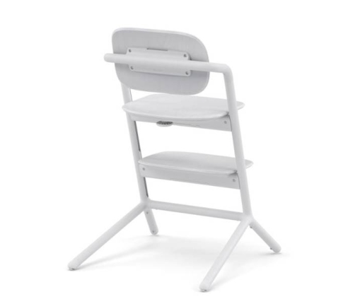 Cybex Lemo All White Barošanas Krēsls