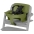 Cybex Lemo Baby Set Outback green Ieliktnis krēslam Cybex Lemo