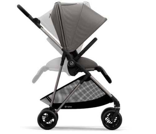 Cybex Melio 2.0 Soho Grey Sporta ratiņi