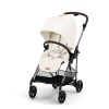 Cybex Melio Carbon New Cotton White Прогулочная Коляска