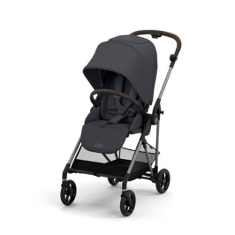 Cybex Melio Carbon New Monument Grey Pastaigu Ratiņi