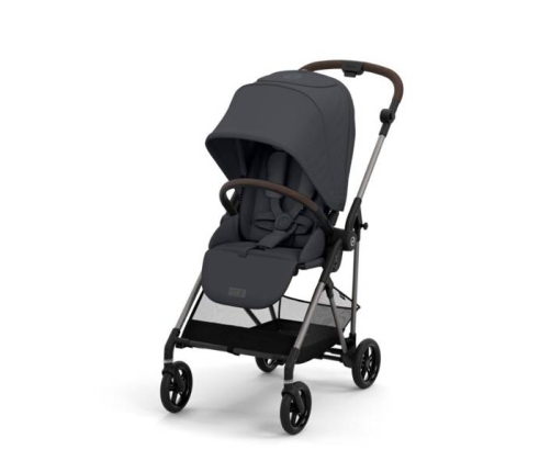 Cybex Melio Carbon New Monument Grey Pastaigu Ratiņi