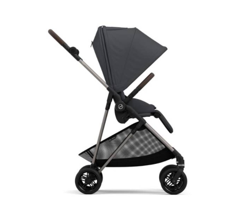 Cybex Melio Carbon New Monument Grey Pastaigu Ratiņi