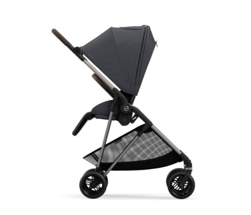 Cybex Melio Carbon New Monument Grey Pastaigu Ratiņi