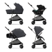 Cybex Melio Carbon New Monument Grey Pastaigu Ratiņi