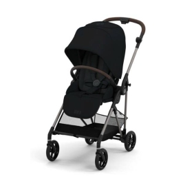 Cybex Melio Carbon New Moon Black Прогулочная коляска