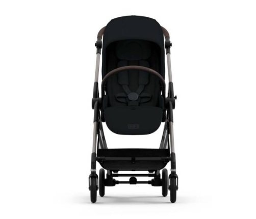 Cybex Melio Carbon New Moon Black Pastaigu rati