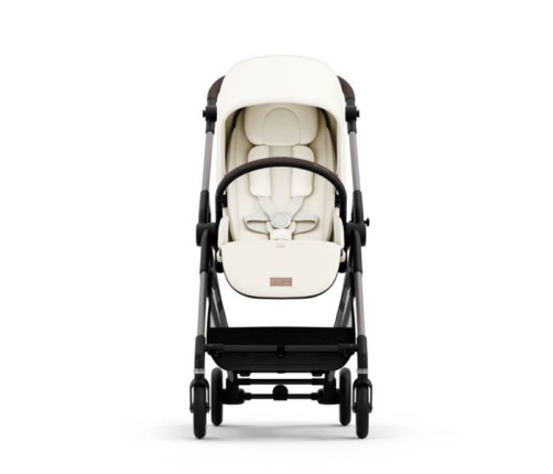 Cybex Melio Cotton White / Taupe Детская Коляска 2 в 1