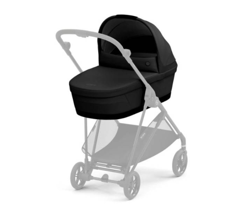 Cybex Melio Moon Black / Taupe Bērnu Ratiņi 2in1