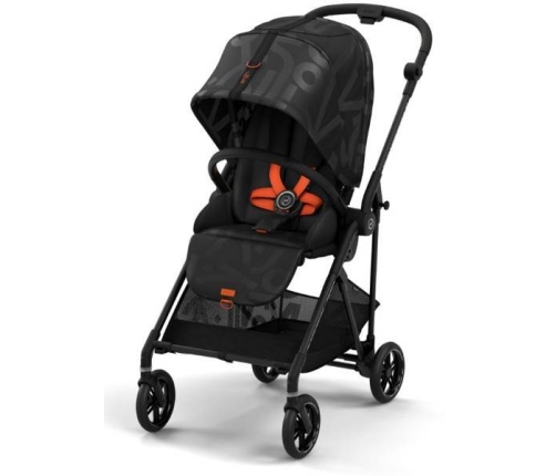 Cybex Melio Street Real Black Bērnu Ratiņi 2in1