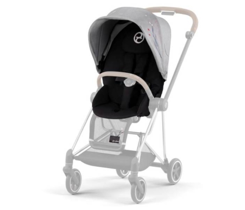 Cybex Mios 3.0 + Cloud Z i-Size Koi Crystallized + Chrome Black frame Детская Коляска 3in1