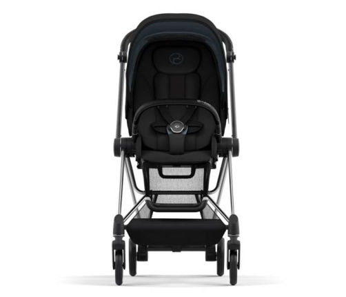 Cybex Mios 3.0 + Cloud Z2 i-Size Deep Black + Chrome black frame Bērnu Ratiņi 3in1