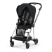 Cybex Mios 3.0 + Cloud Z2 i-Size Deep Black + Chrome black frame Bērnu Ratiņi 3in1