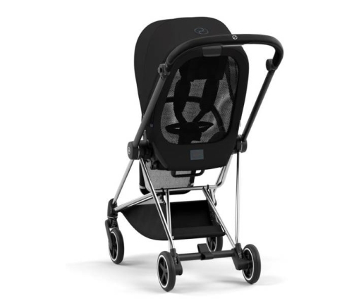 Cybex Mios 3.0 + Cloud Z2 i-Size Deep Black + Chrome black frame Bērnu Ratiņi 3in1