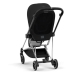 Cybex Mios 3.0 + Cloud Z2 i-Size Deep Black + Chrome black frame Bērnu Ratiņi 3in1