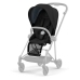 Cybex Mios 3.0 + Cloud Z2 i-Size Deep Black + Chrome black frame Bērnu Ratiņi 3in1