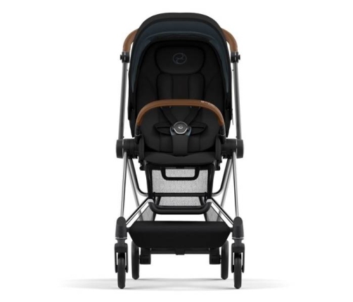 Cybex Mios 3.0 + Cloud Z2 i-Size Deep Black + Chrome brown frame Bērnu Ratiņi 3in1