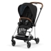 Cybex Mios 3.0 + Cloud Z2 i-Size Deep Black + Chrome brown frame Детская Коляска 3in1