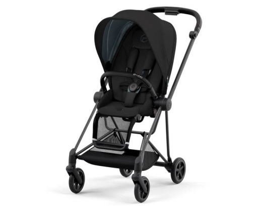 Cybex Mios 3.0 + Cloud Z2 i-Size Deep Black + Matt black frame Детская Коляска 3in1