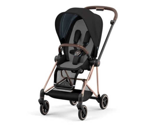 Cybex Mios 3.0 + Cloud Z2 i-Size Deep Black + Rose gold frame Детская Коляска 3in1