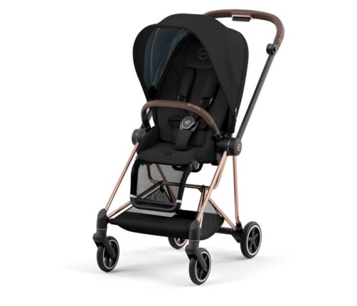 Cybex Mios 3.0 + Cloud Z2 i-Size Deep Black + Rose gold frame Детская Коляска 3in1