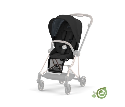 Cybex Mios 3.0 + Cloud Z2 i-Size Eco Onyx Black + Chrome Black frame Детская Коляска 3in1