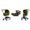 Cybex Mios 3.0 + Cloud Z2 i-Size Khaki Green + Chrome black frame Детская Коляска 3in1