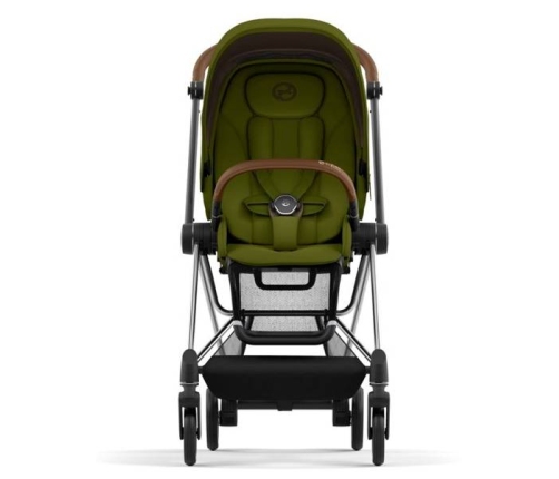 Cybex Mios 3.0 + Cloud Z2 i-Size Khaki Green + Chrome brown frame Bērnu Ratiņi 3in1