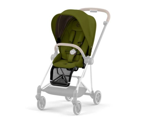 Cybex Mios 3.0 + Cloud Z2 i-Size Khaki Green + Chrome brown frame Bērnu Ratiņi 3in1