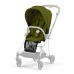 Cybex Mios 3.0 + Cloud Z2 i-Size Khaki Green + Chrome brown frame Детская Коляска 3in1