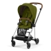 Cybex Mios 3.0 + Cloud Z2 i-Size Khaki Green + Chrome brown frame Bērnu Ratiņi 3in1