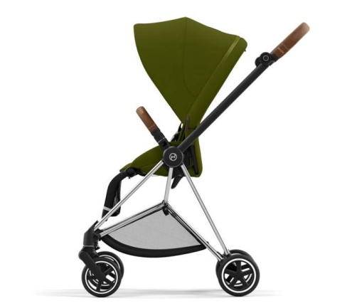 Cybex Mios 3.0 + Cloud Z2 i-Size Khaki Green + Chrome brown frame Bērnu Ratiņi 3in1