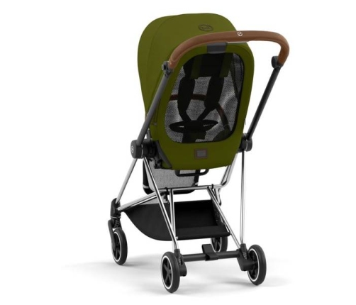 Cybex Mios 3.0 + Cloud Z2 i-Size Khaki Green + Chrome brown frame Bērnu Ratiņi 3in1