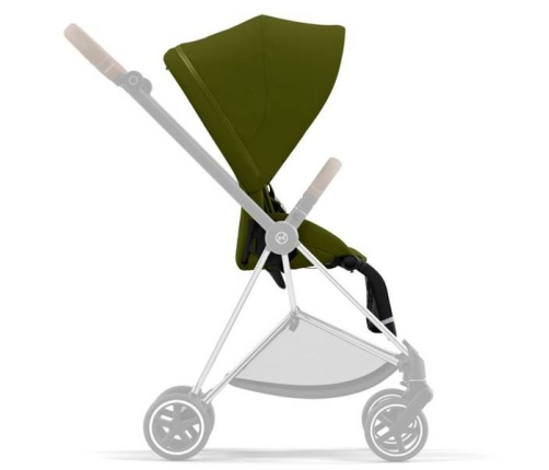 Cybex Mios 3.0 + Cloud Z2 i-Size Khaki Green + Chrome brown frame Детская Коляска 3in1