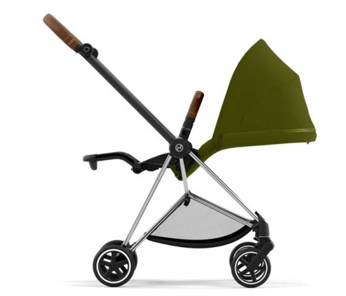 Cybex Mios 3.0 + Cloud Z2 i-Size Khaki Green + Chrome brown frame Bērnu Ratiņi 3in1