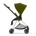 Cybex Mios 3.0 + Cloud Z2 i-Size Khaki Green + Chrome brown frame Bērnu Ratiņi 3in1