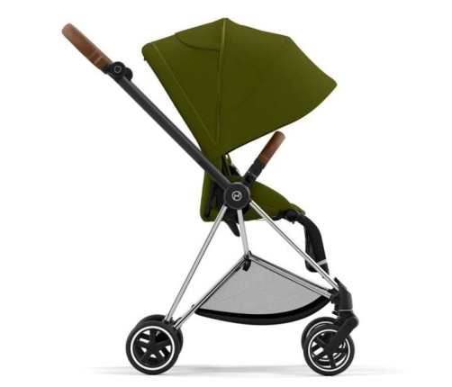 Cybex Mios 3.0 + Cloud Z2 i-Size Khaki Green + Chrome brown frame Bērnu Ratiņi 3in1