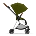 Cybex Mios 3.0 + Cloud Z2 i-Size Khaki Green + Chrome brown frame Bērnu Ratiņi 3in1