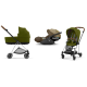 Cybex Mios 3.0 + Cloud Z2 i-Size Khaki Green + Chrome brown frame Детская Коляска 3in1