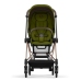 Cybex Mios 3.0 + Cloud Z2 i-Size Khaki Green + Rose gold frame Bērnu Ratiņi 3in1