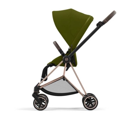 Cybex Mios 3.0 + Cloud Z2 i-Size Khaki Green + Rose gold frame Bērnu Ratiņi 3in1